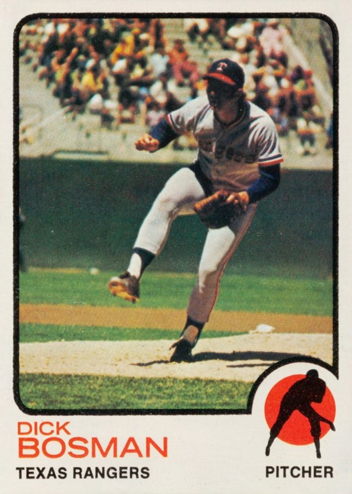 1973 Topps Dick Bosman #640 Baseball Card