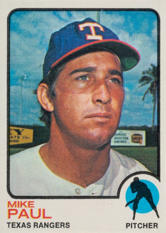 1973 Topps Mike Paul #58 Baseball Card