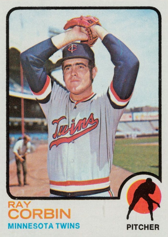 1973 Topps Ray Corbin #411 Baseball Card