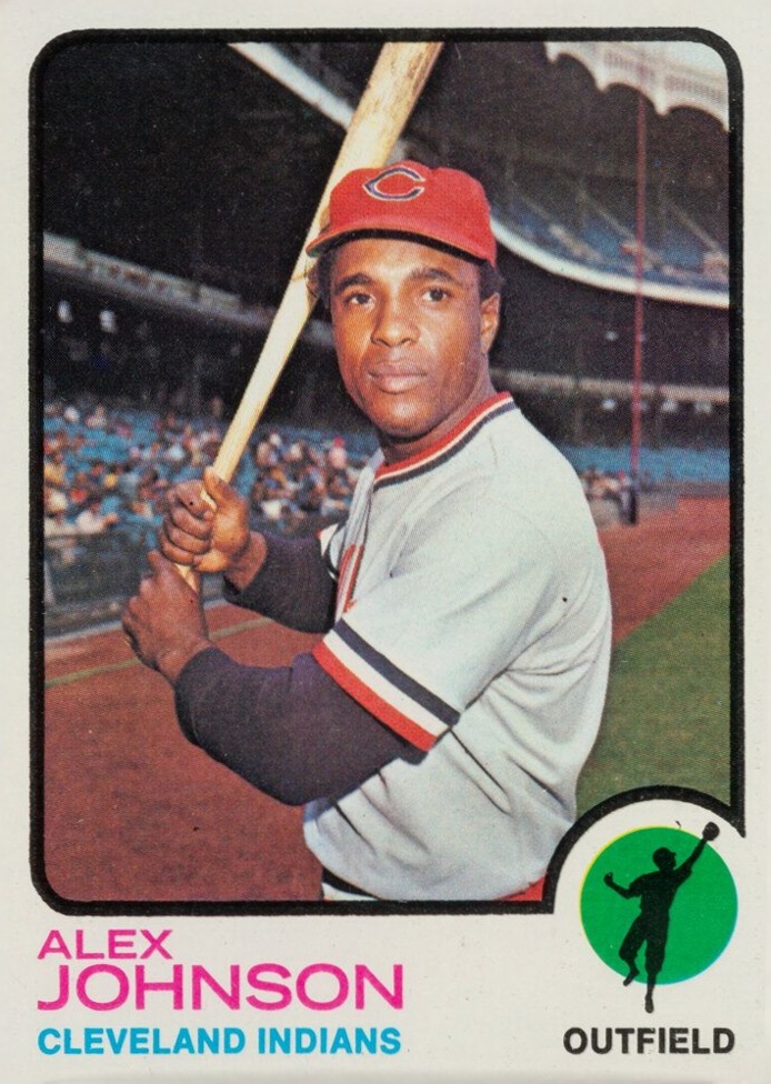 1973 Topps Alex Johnson #425 Baseball Card