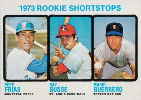 1973 Topps Rookie Shortstops #607 Baseball Card