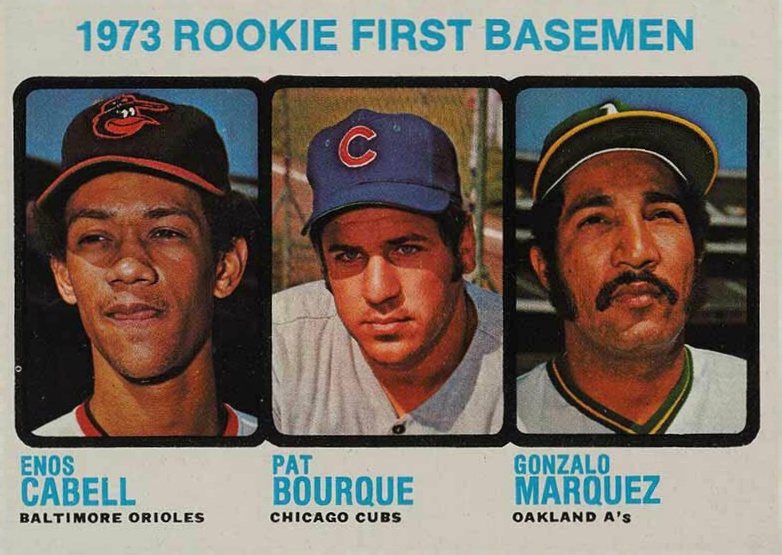 1973 Topps Rookie First Basemen #605 Baseball Card