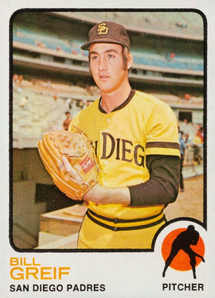1973 Topps Bill Greif #583 Baseball Card