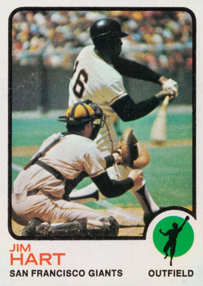 1973 Topps Jim Hart #538 Baseball Card
