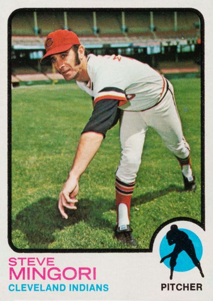 1973 Topps Steve Mingori #532 Baseball Card