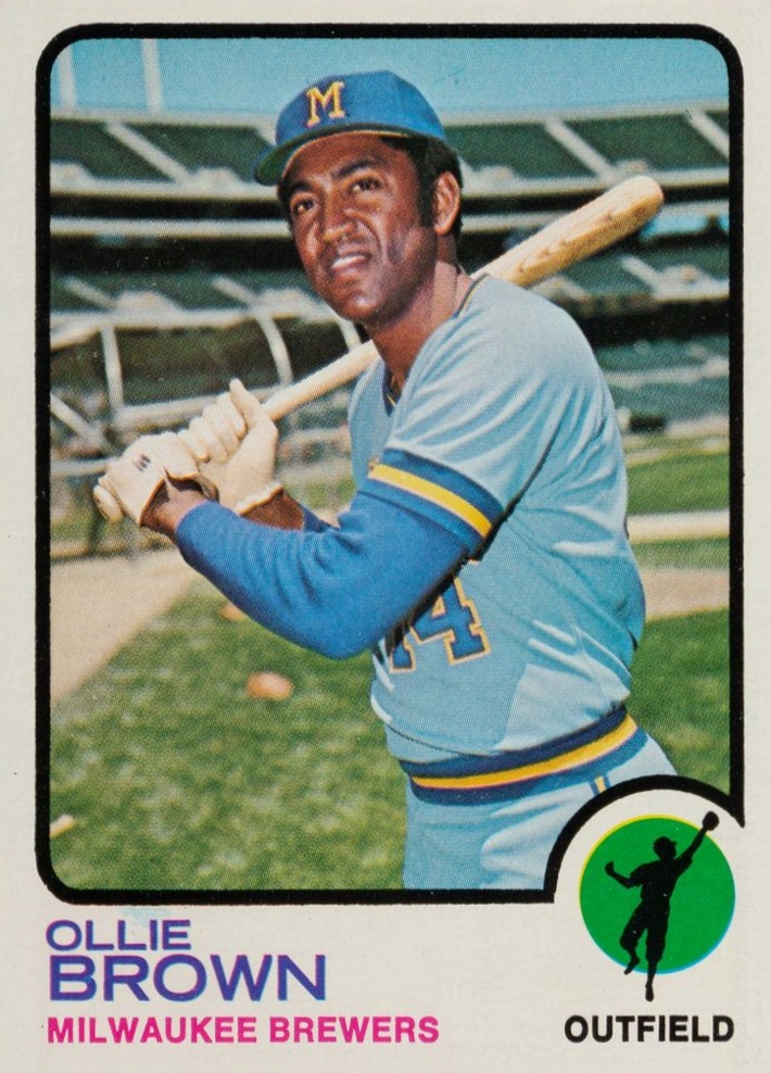 1973 Topps Ollie Brown #526 Baseball Card
