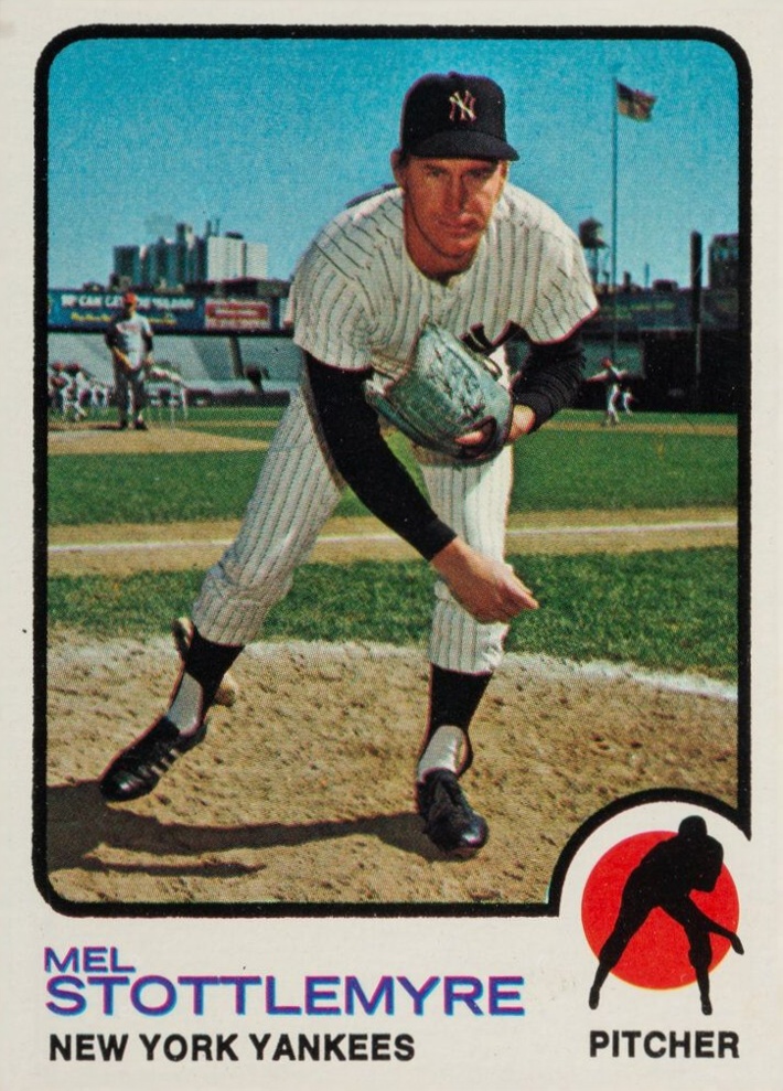 1973 Topps Mel Stottlemyre #520 Baseball Card