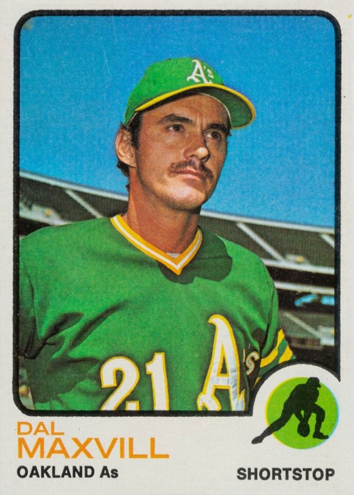 1973 Topps Dal Maxvill #483 Baseball Card