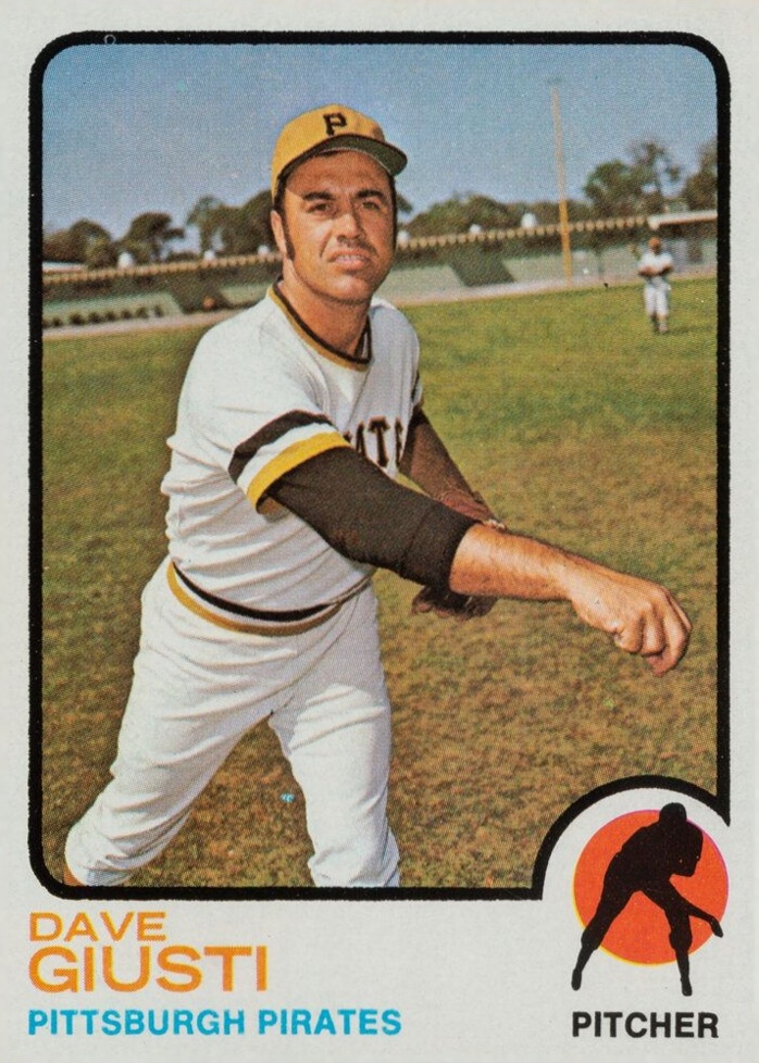 1973 Topps Dave Giusti #465 Baseball Card