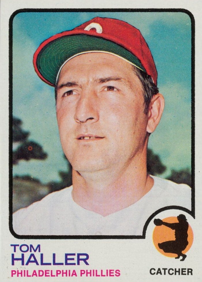 1973 Topps Tom Haller #454 Baseball Card