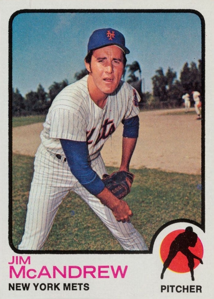 1973 Topps Jim McAndrew #436 Baseball Card