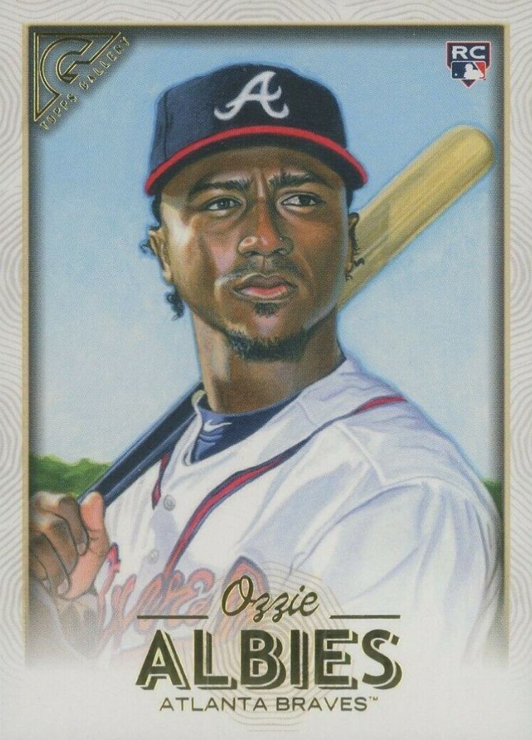 2018 Topps Gallery Ozzie Albies #67 Baseball Card