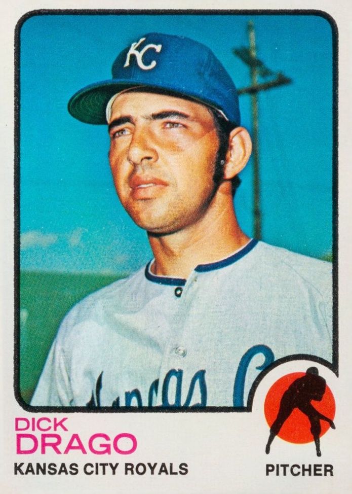 1973 Topps Dick Drago #392 Baseball Card