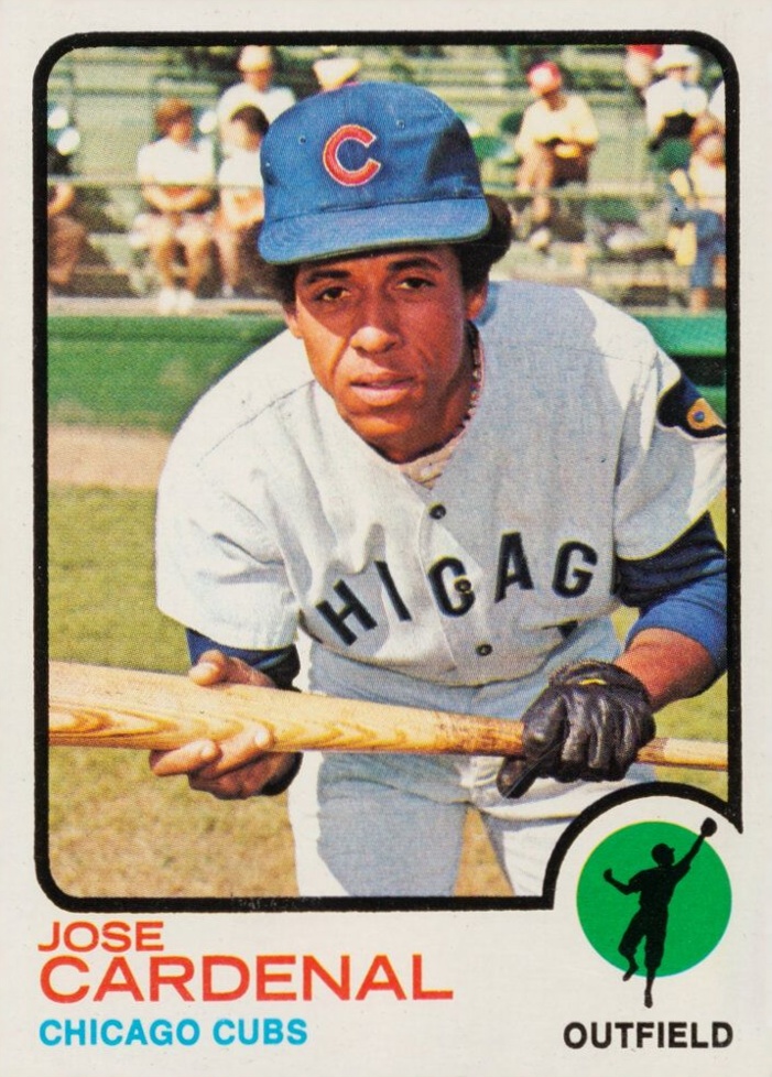 1973 Topps Jose Cardenal #393 Baseball Card