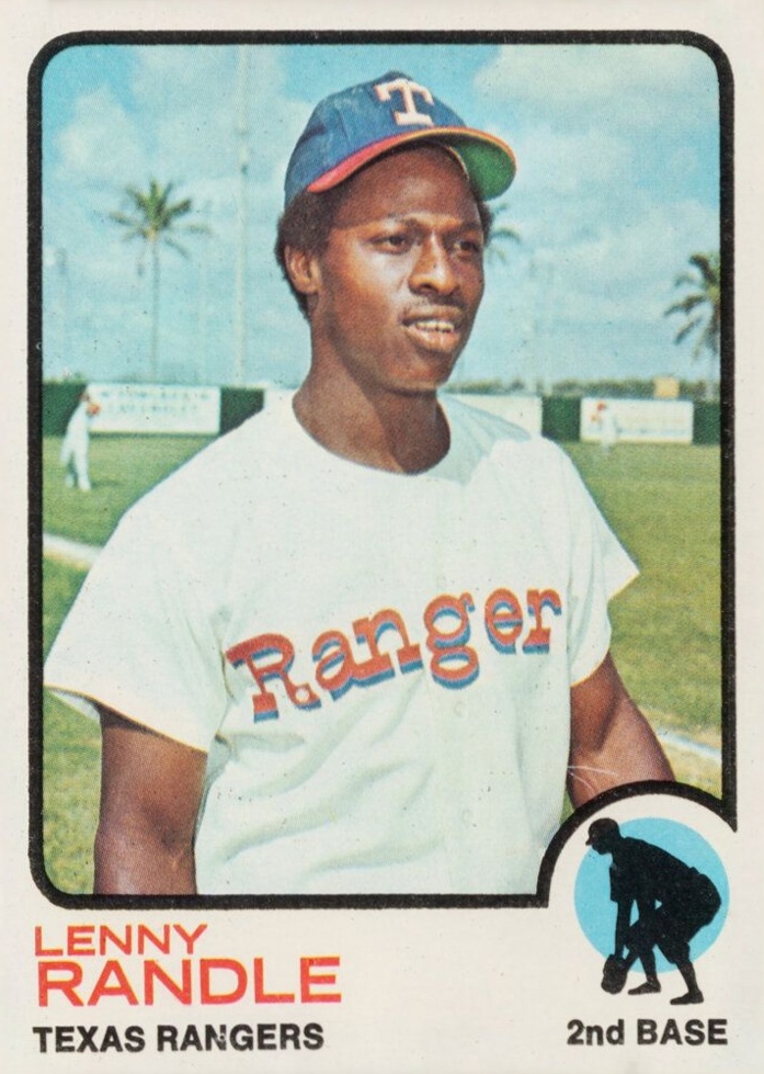 1973 Topps Len Randle #378 Baseball Card