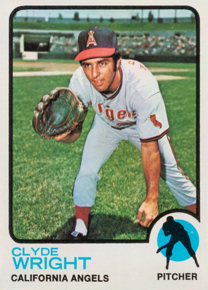 1973 Topps Clyde Wright #373 Baseball Card