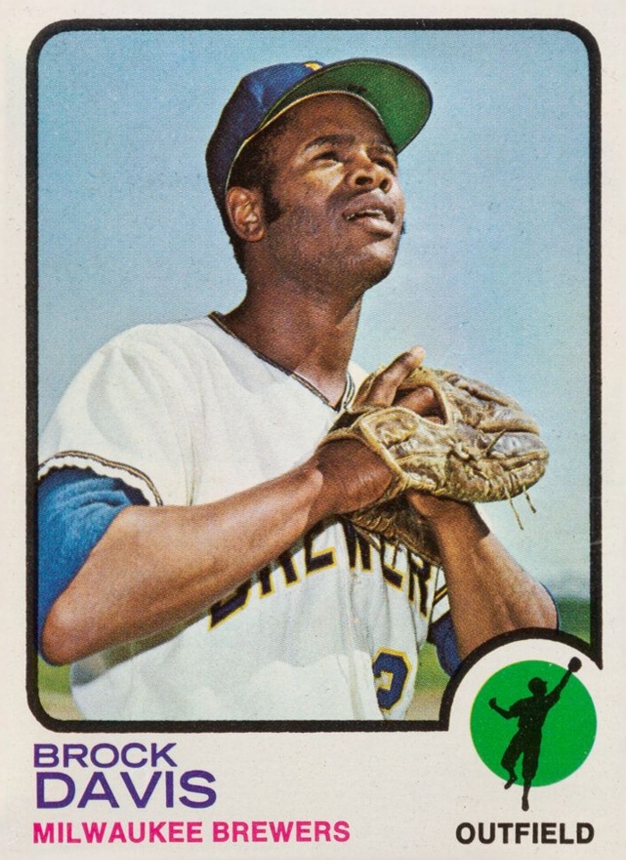 1973 Topps Brock Davis #366 Baseball Card