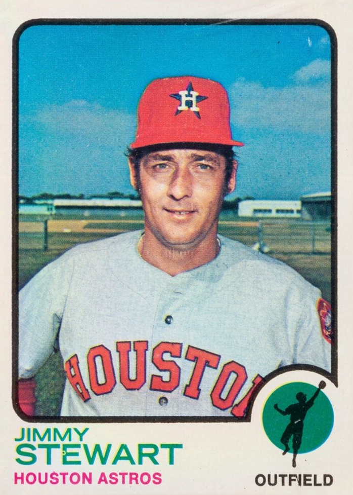 1973 Topps Jimmy Stewart #351 Baseball Card