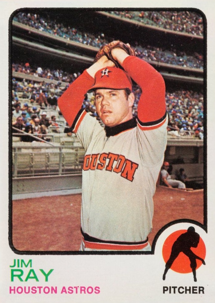 1973 Topps Jim Ray #313 Baseball Card