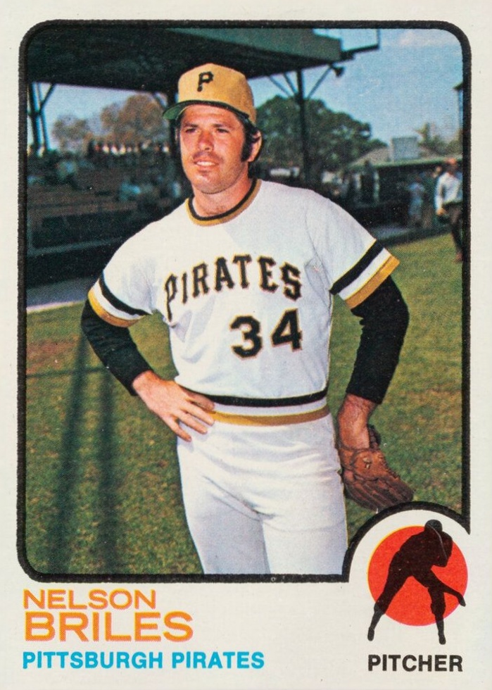 1973 Topps Nelson Briles #303 Baseball Card