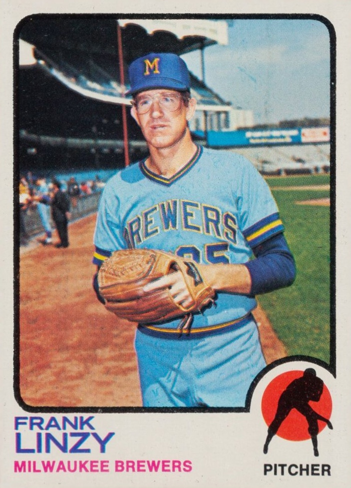 1973 Topps Frank Linzy #286 Baseball Card