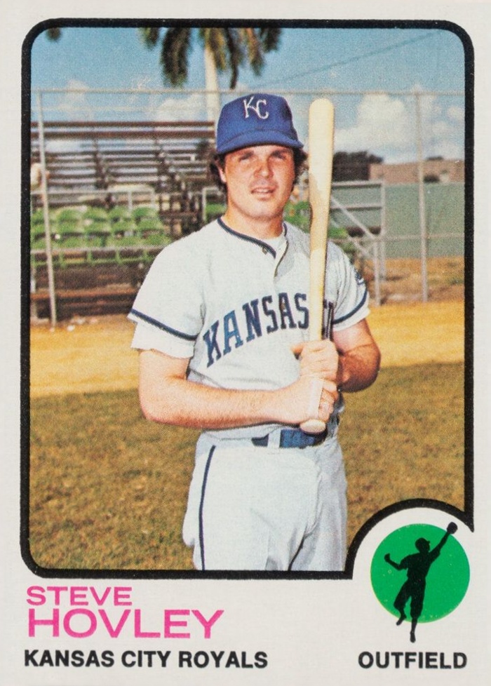 1973 Topps Steve Hovley #282 Baseball Card
