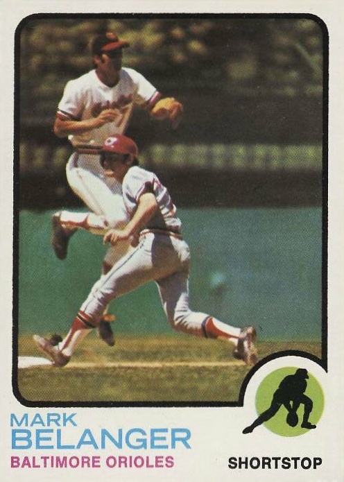 1973 Topps Mark Belanger #253 Baseball Card