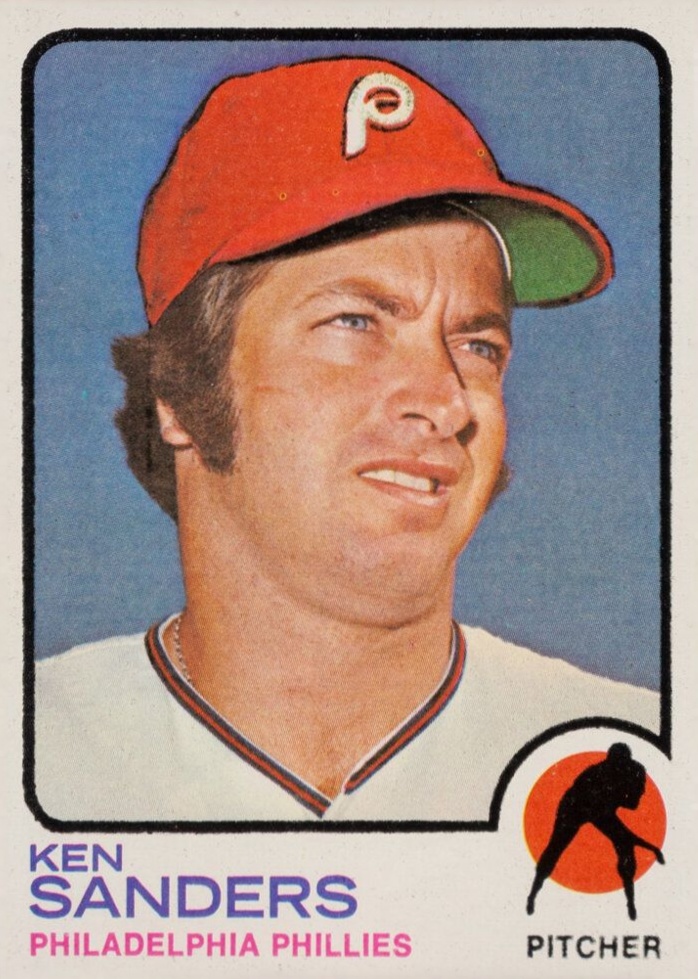 1973 Topps Ken Sanders #246 Baseball Card