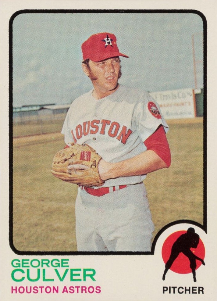 1973 Topps George Culver #242 Baseball Card