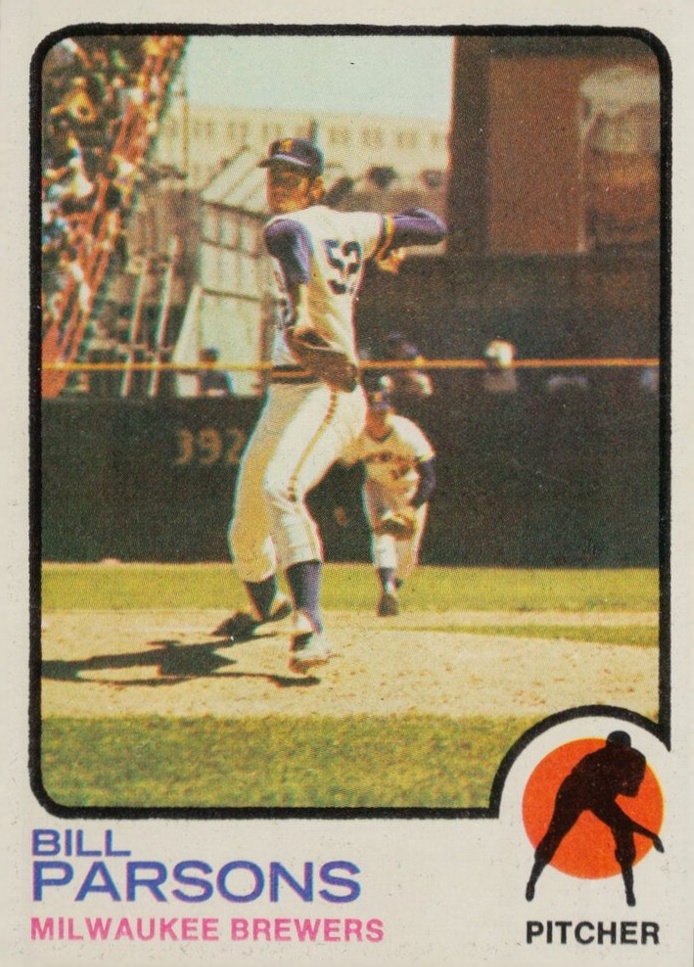 1973 Topps Bill Parsons #231 Baseball Card