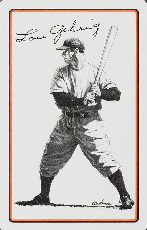 1978 Sports Deck Divison Mantle/Ruth/Seaver/Gehrig/Robinson/Bench/Rose/Musial Lou Gehrig # Baseball Card
