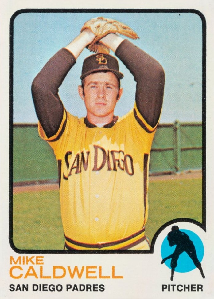 1973 Topps Mike Caldwell #182 Baseball Card