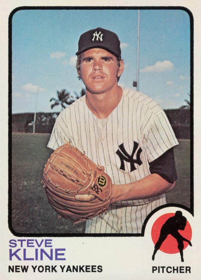 1973 Topps Steve Kline #172 Baseball Card