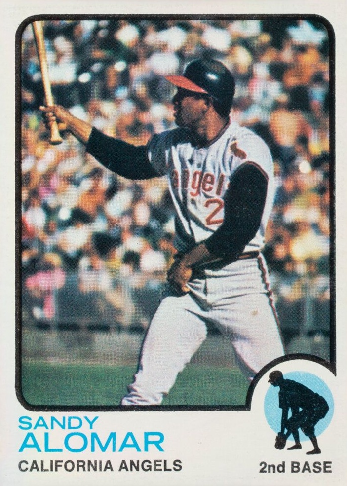1973 Topps Sandy Alomar #123 Baseball Card