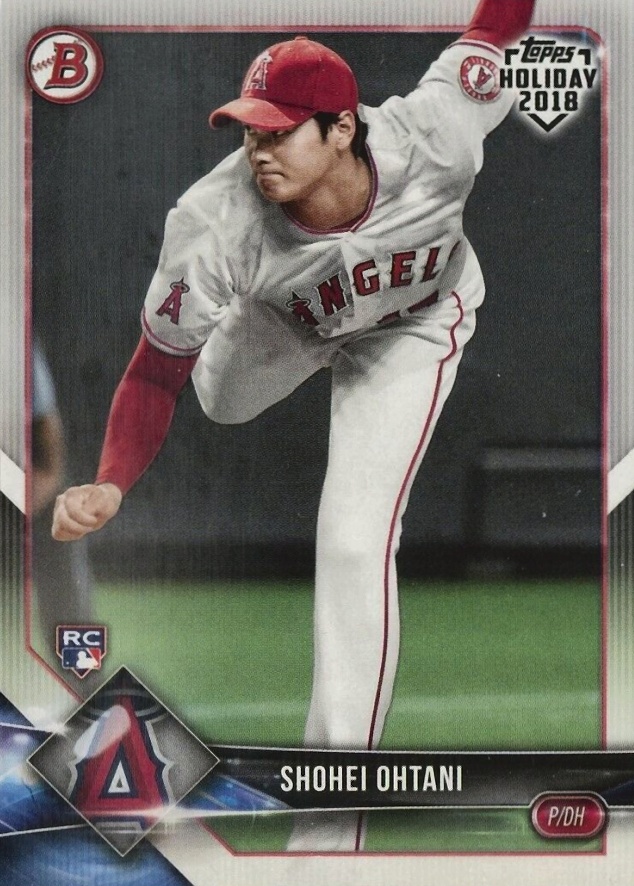 2018 Topps Holiday Bowman  Shohei Ohtani #TH-SO Baseball Card