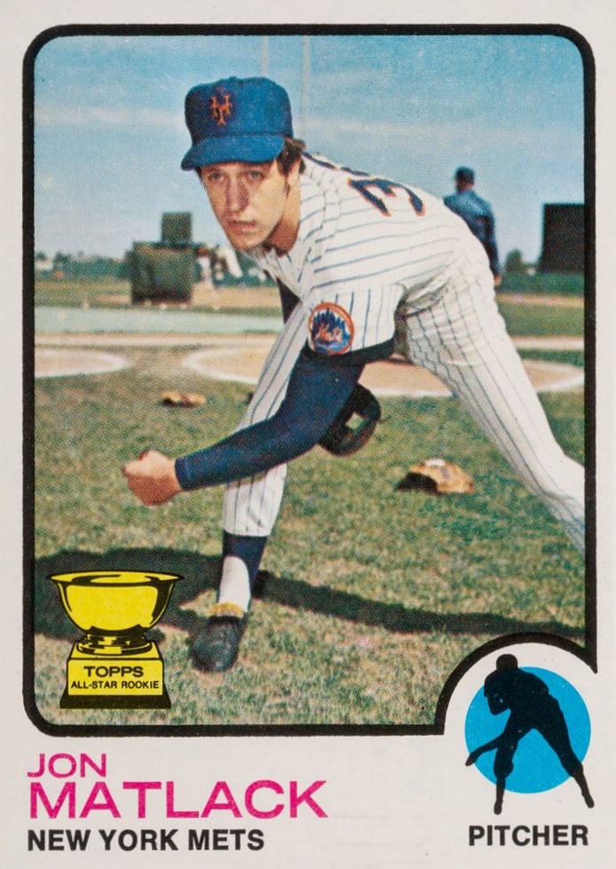 1973 Topps Jon Matlack #55 Baseball Card