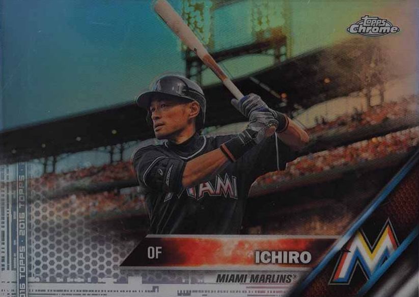 2016 Topps Chrome Ichiro #116 Baseball Card