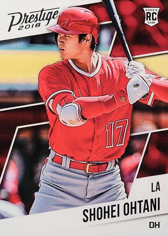 2018 Panini Chronicles Prestige Shohei Ohtani #3 Baseball Card