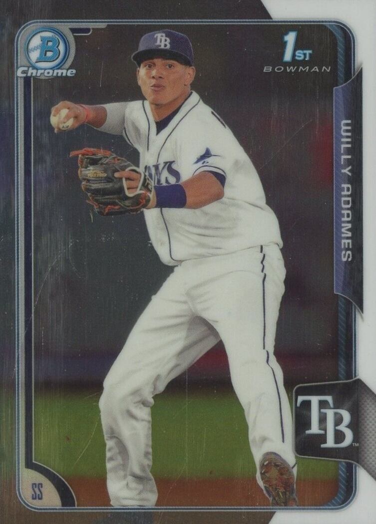 2015 Bowman Prospects Willy Adames #BCP61 Baseball Card