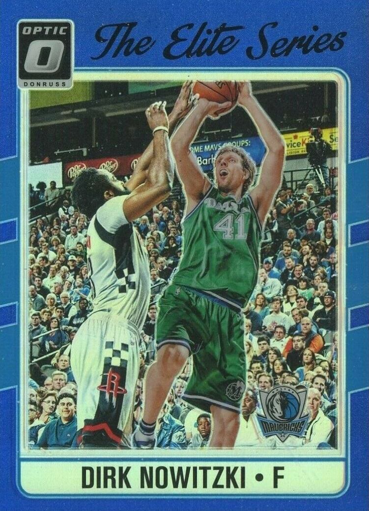 2016 Panini Donruss Optic The Elite Series Dirk Nowitzki #1 Basketball Card