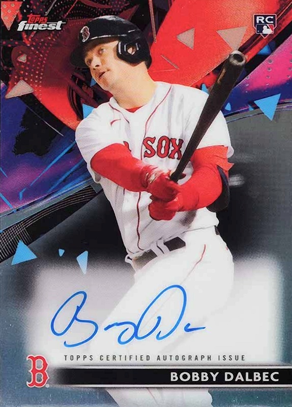 2021 Topps Finest Finest Autographs Bobby Dalbec #BD Baseball Card