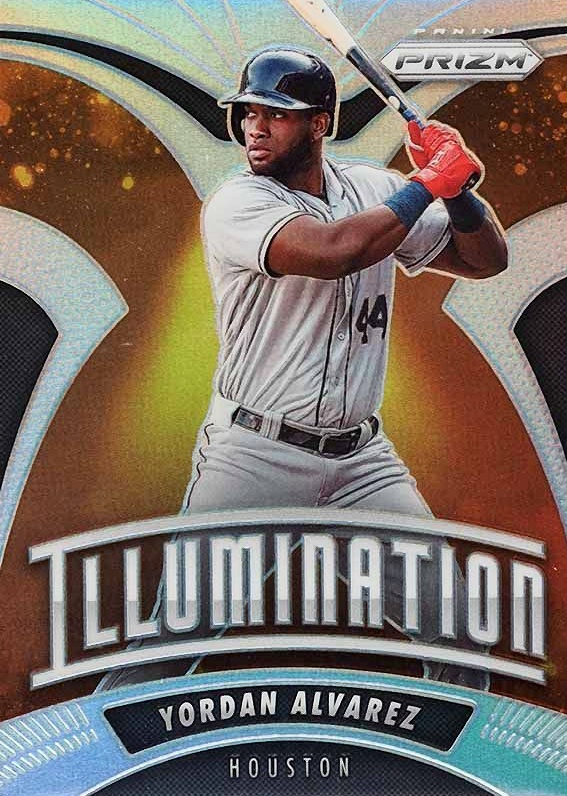 2020 Panini Prizm Illumination Yordan Alvarez #I6 Baseball Card