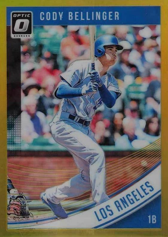 2018 Panini Donruss Optic Cody Bellinger #115 Baseball Card