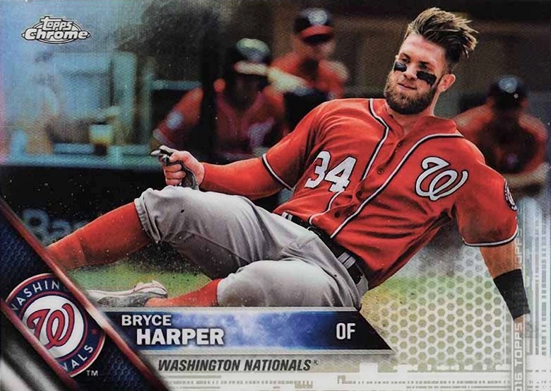 2016 Topps Chrome Bryce Harper #200 Baseball Card