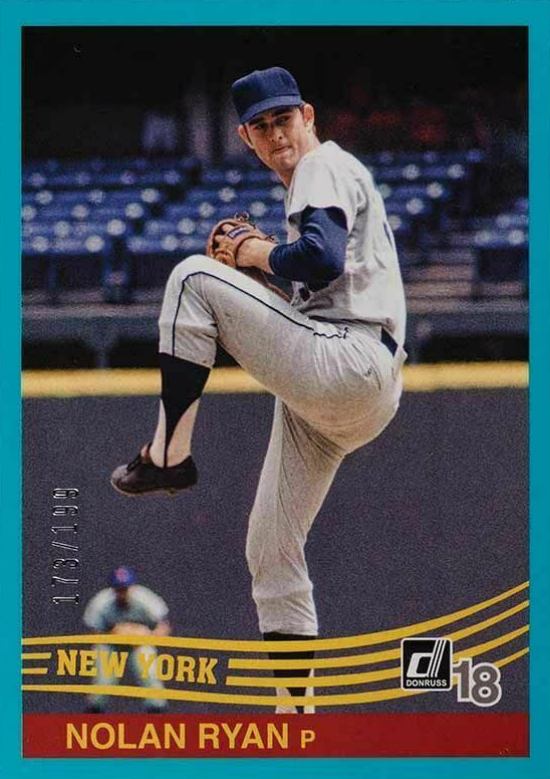2018 Panini Donruss  Nolan Ryan #256 Baseball Card