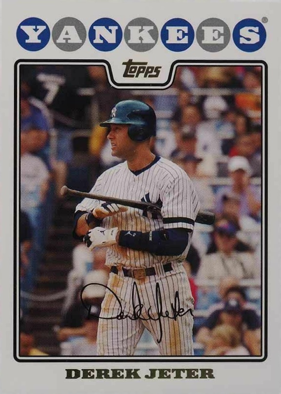 2008 Topps Derek Jeter #455 Baseball Card