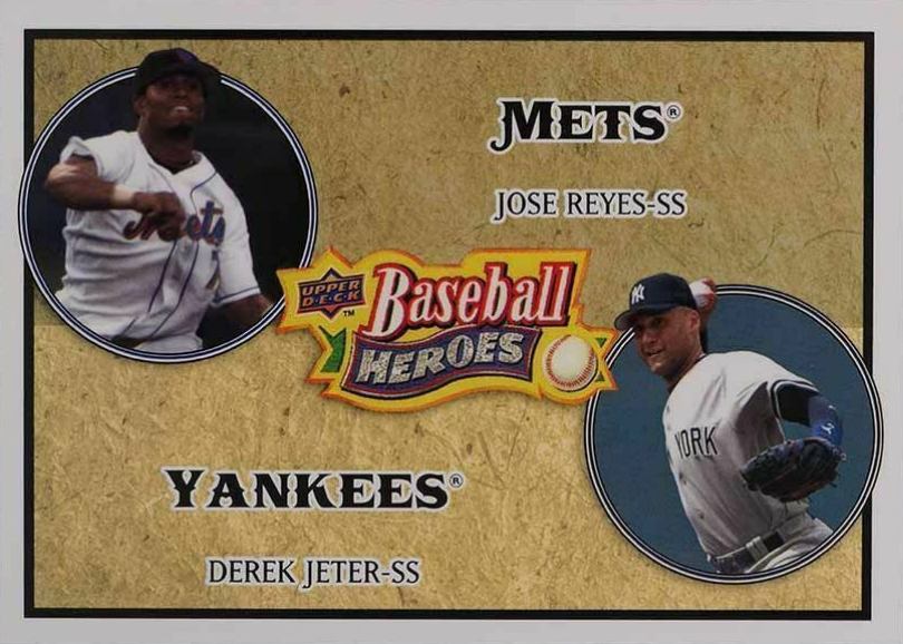 2008 Upper Deck Baseball Heroes Derek Jeter/Jose Reyes #179 Baseball Card