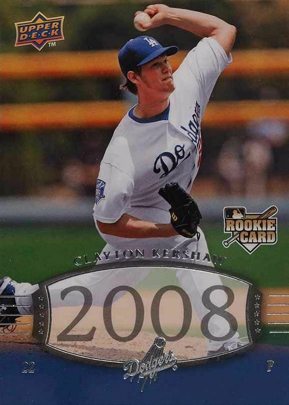 2008 Upper Deck Timeline Clayton Kershaw #304 Baseball Card