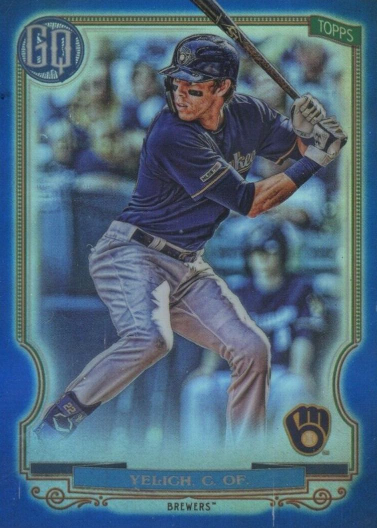 2020 Topps Gypsy Queen Gypsy Queen Chrome Box Toppers Christian Yelich #25 Baseball Card