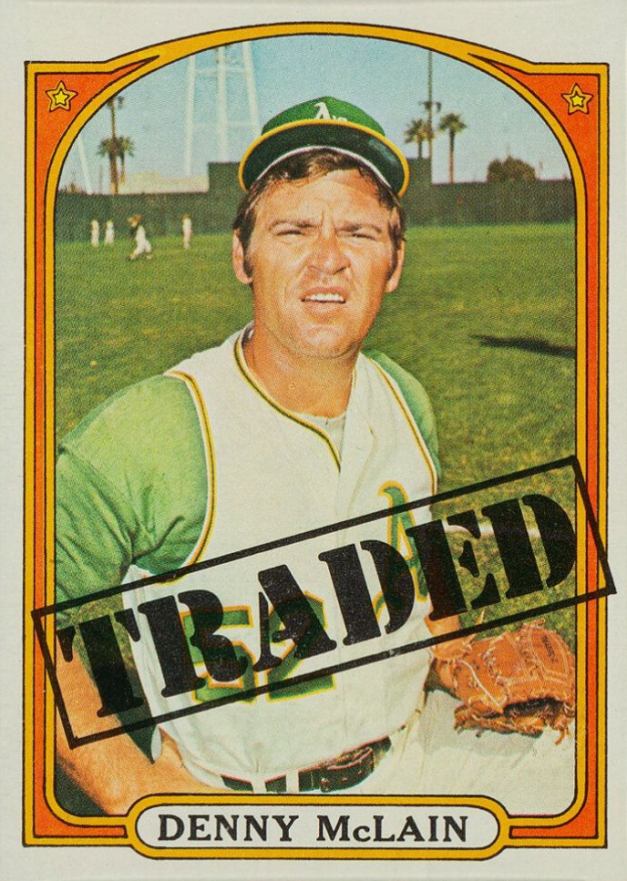 1972 Topps Denny McLain #753 Baseball Card